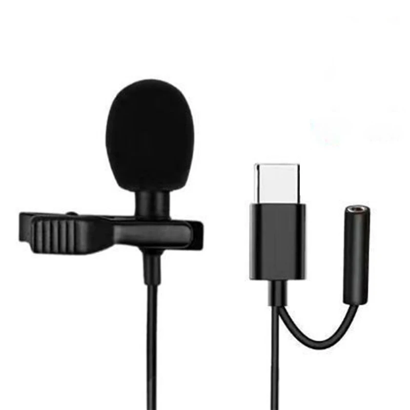 

Микрофон петличный для видеосъемки, мини-микрофон для камеры, интервью, телефонов, учителей