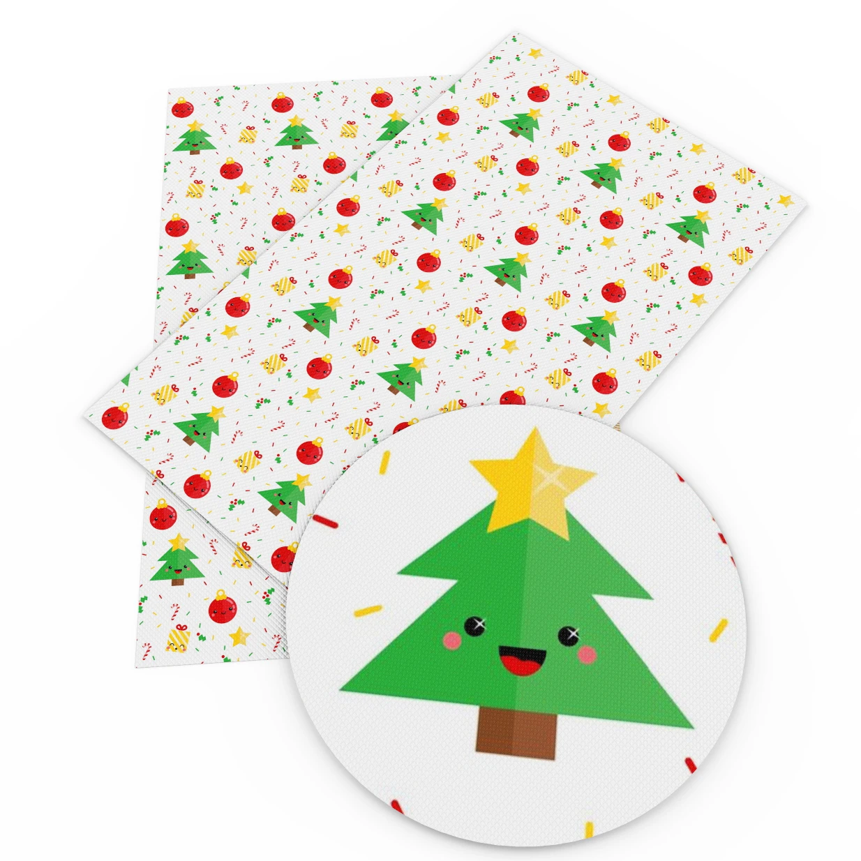1070135001 Давид аксессуары 20*34 см Рождество искусственная Синтетическая кожаная ткань бант для волос diy украшения ремесла 1 шт, 1Yc5057 - Цвет: 1070135001