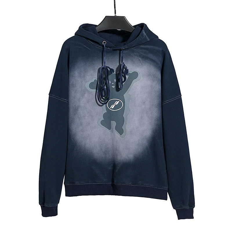 

Fw21 men's Hoodie welldone Sweatshirt designer brand Jerry Lorenzo rubber printed letter hip hop loose Unisex oversize Hoodie