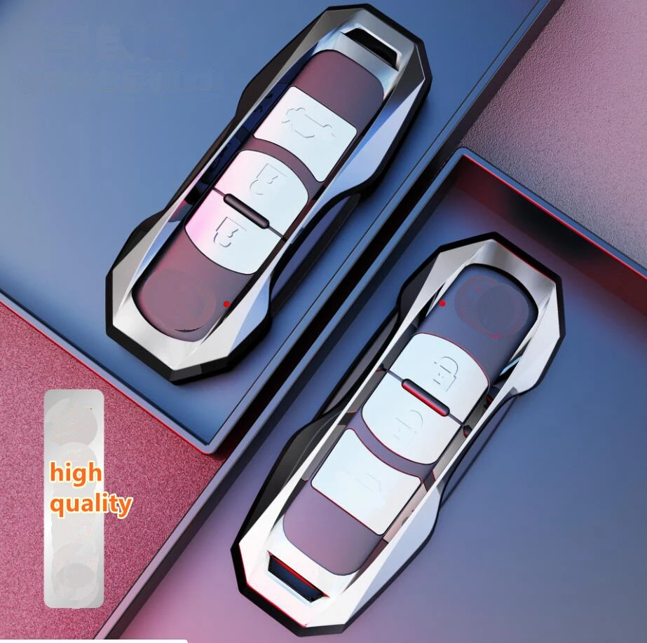 Автомобильный чехол для брелка держатель Mazda ключей смарт ключ защитный CX 5 Axela 6