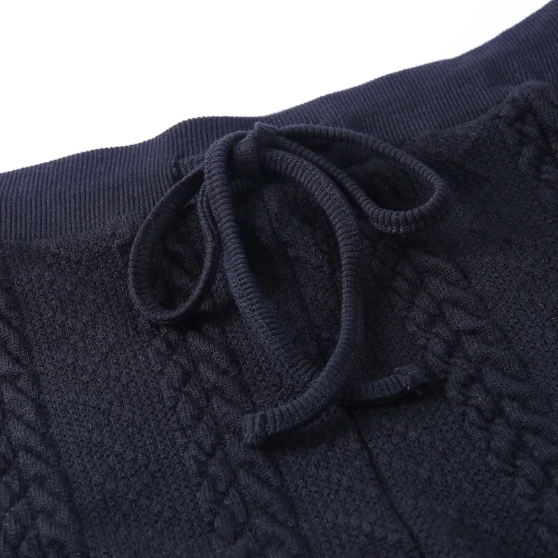 

WannaThis Slash Neck Long Sleeve 2 Pieces Shorts Set Women Elegant Ribbed Knitted Autumn Skinny Elastic Casual Women Short Sets