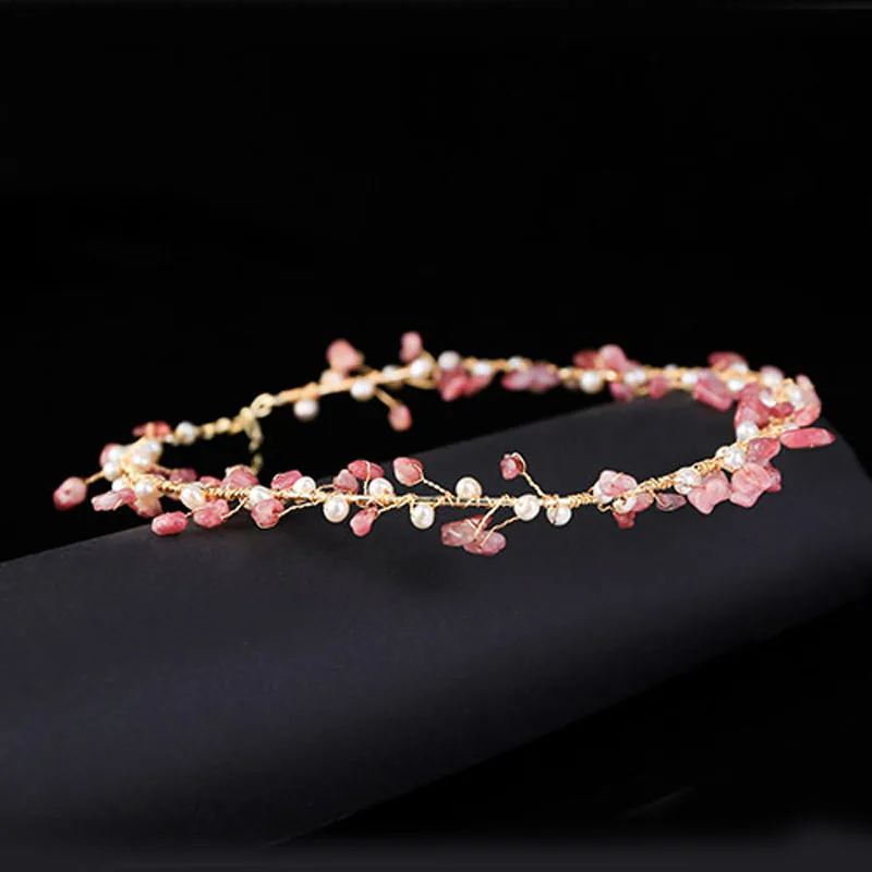 Необычные бусы натуральный камень Пресноводный Жемчуг подвески ожерелья Чокеры