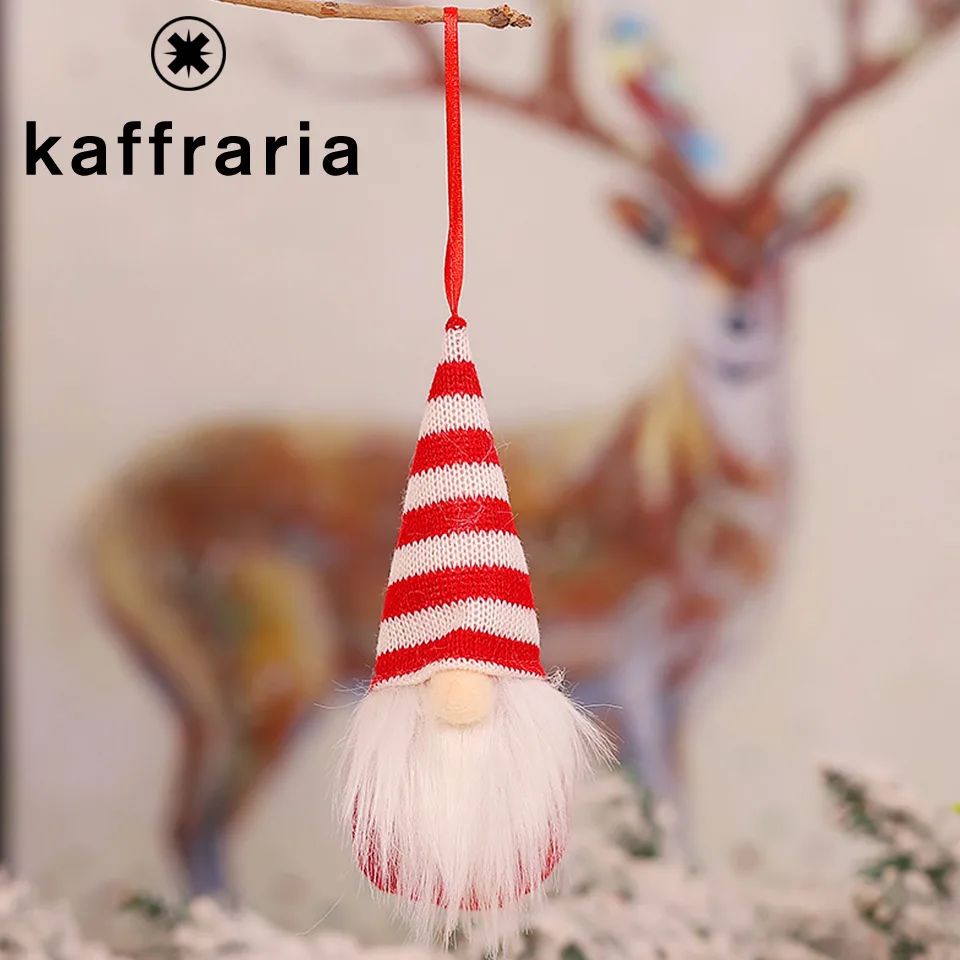 4 шт/комплект рождественские украшения Вязаная Шерсть кукла лесник очарование