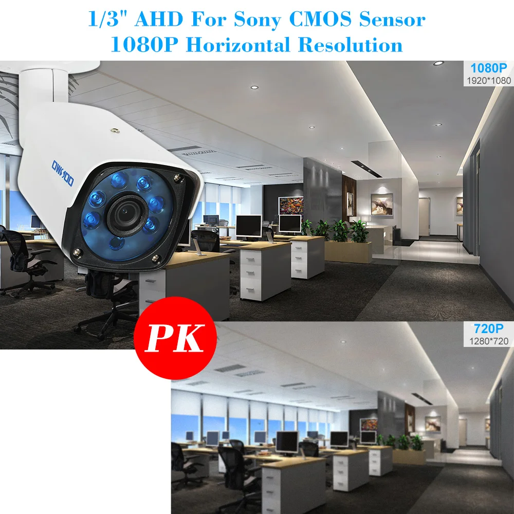 1080P AHD Камера пуля Водонепроницаемый 2.0MP 3 6 мм 1/3 для Sony CMOS Сенсор Массив ИК