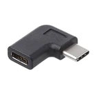 Переходник USB 3.1 Type C (штекер-гнездо), 90 градусов, под прямым углом, USB-C
