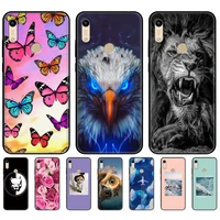 for honor 8a case for huawei honor 8a prime case silicon tpu back cover phone case on huawei honor 8a jat lx1 8 a black tpu case