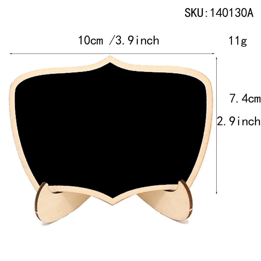 10 шт. милые мини-доски с мольбертом доски для сообщений декоративные деревянные