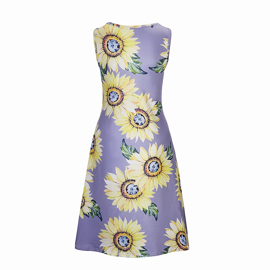 Женское летнее платье в стиле бохо винтажное короткое пляжное мини-платье без