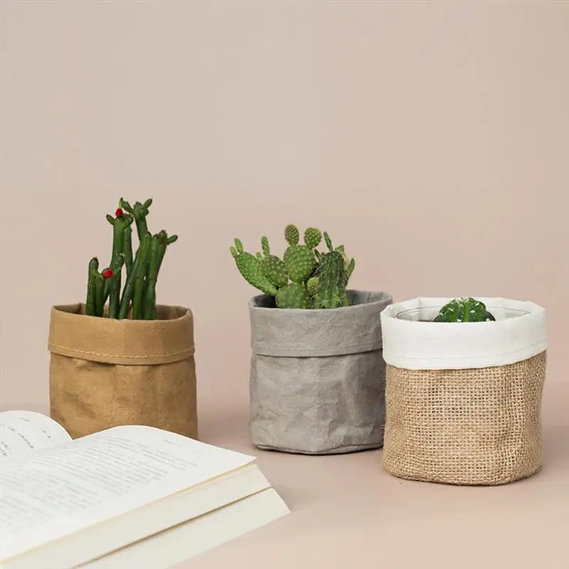 Милый мини подвесной ящик для хранения садовый цветочный горшок