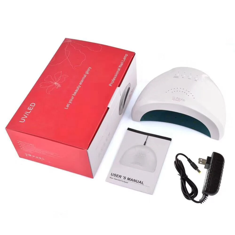 УФ-лампа для сушки гель-лака 30 светодиодный 48 Вт