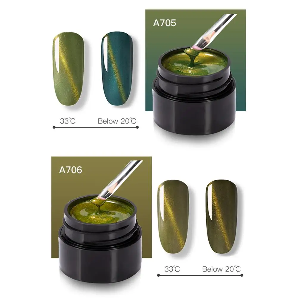 Magnetische 5D кошачий глаз гель Nagellak Магнитный лазер лак для ногтей Sterrenhemel нефритовый