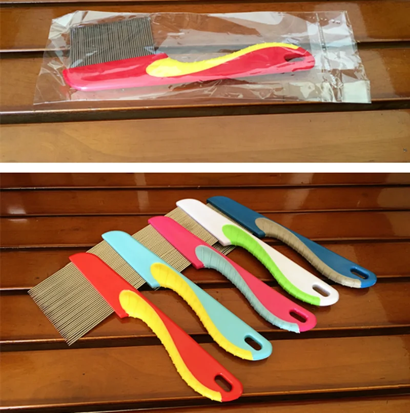 Домашние питомцы собаки кошки анти расческа для вычесывания вшей