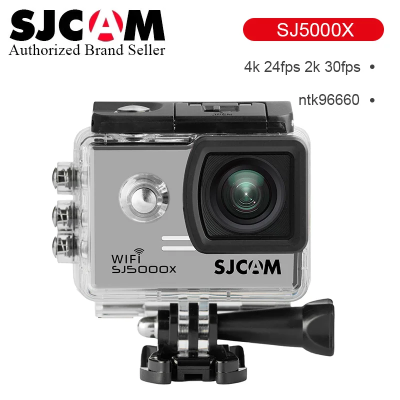 للبيع الأصلي SJCAM SJ5000X النخبة الدوران عمل كاميرا واي فاي 4K 24fps 2K 30fps الغوص 30 متر مقاوم للماء NTK96660 SJ كام 5000 Sprot سيارة DV