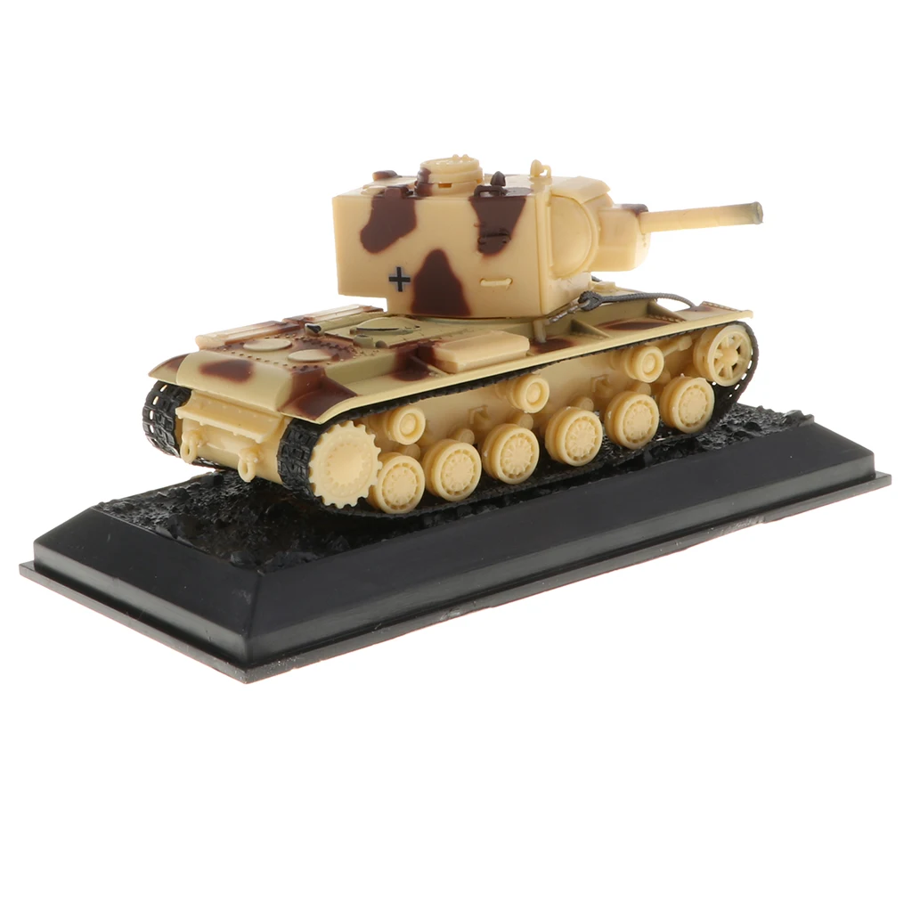 

1:72 WWII German PzKpfw KV-2 Tank Tank Model Figure Toy Collectibles