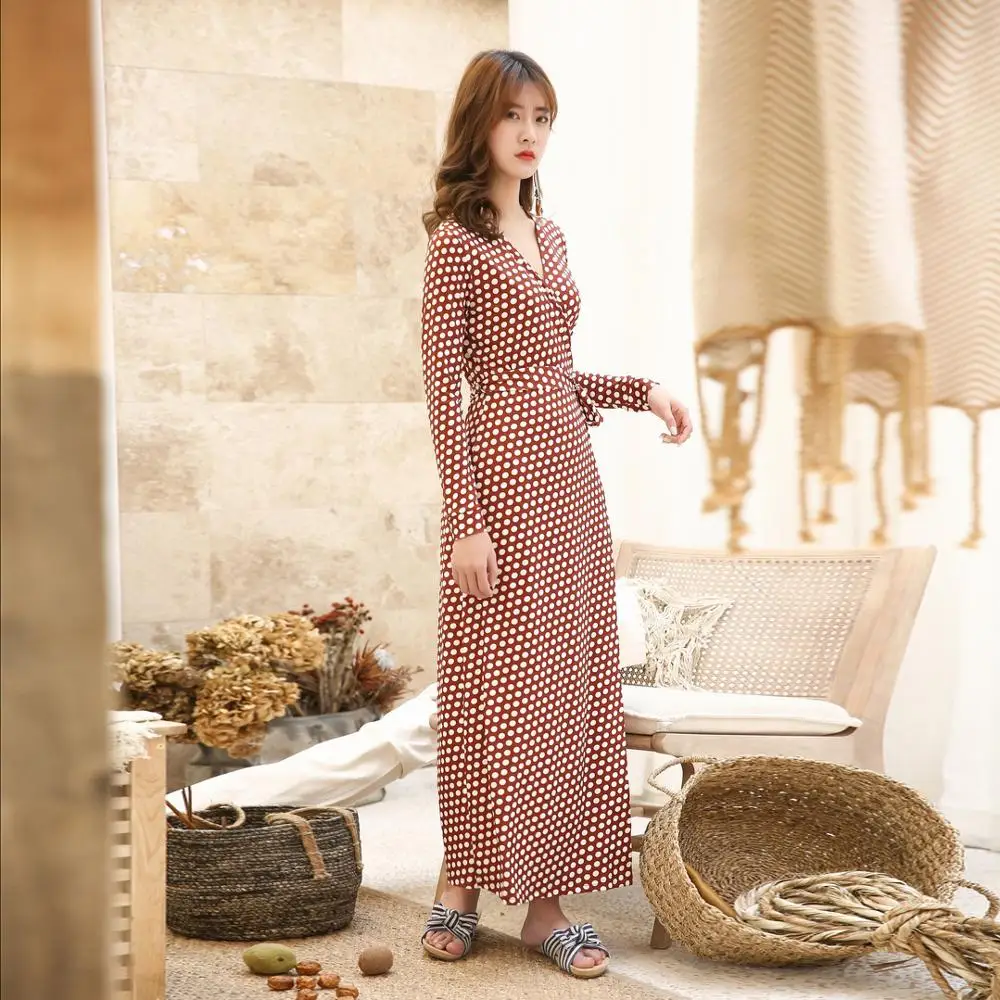 2020 spring summer Vintage Midi Dresses Korean Women Bodycon Velvet Dress Party V-Neck Pleated Ladies With Belt | Женская одежда