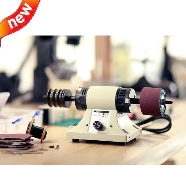 Кожа Полировка шлифование машина кожи станок торцевой шлифовки 8000rpm110V