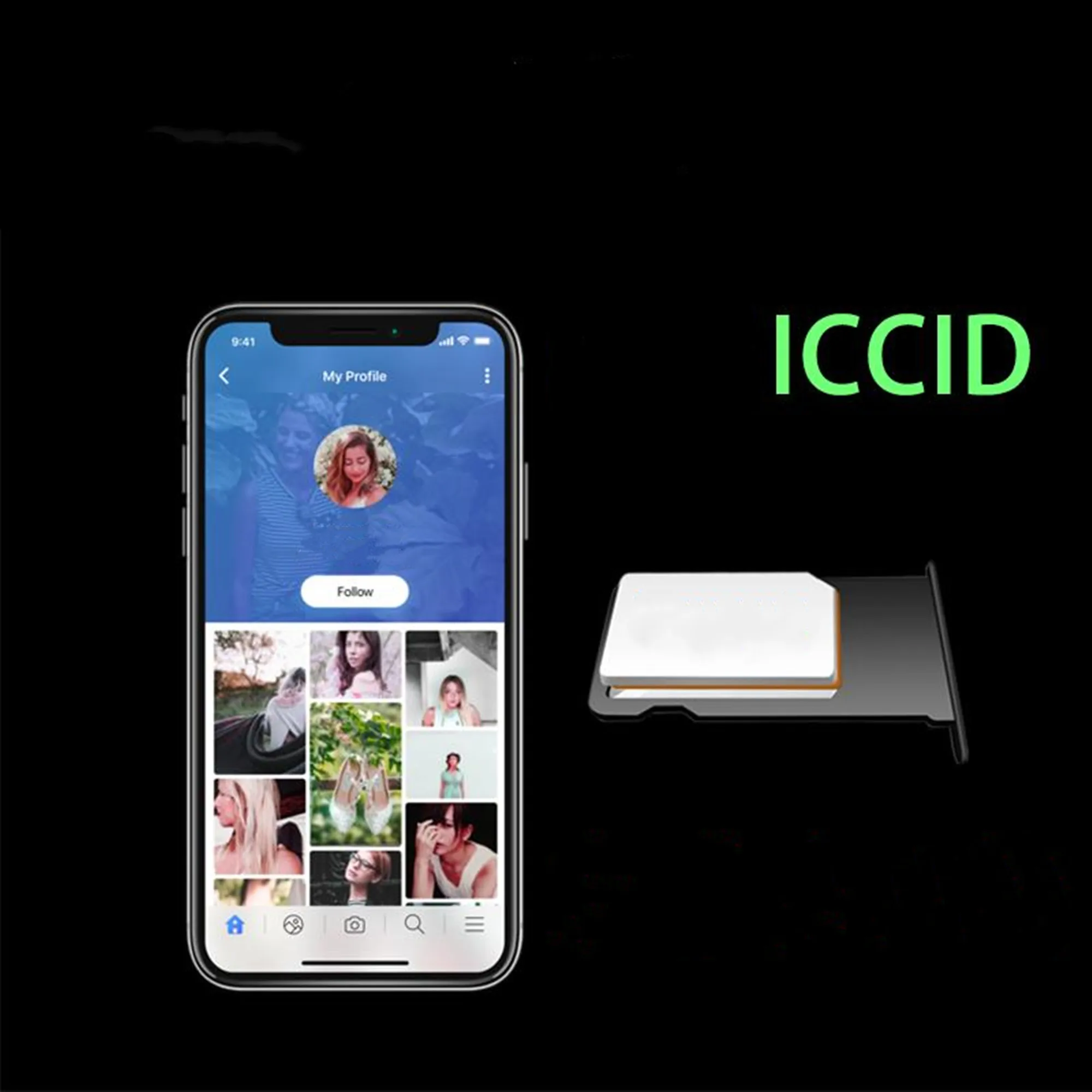Смарт-карта GN SIM USIM ICCID режим Nano записываемая программируемая карта подходит для
