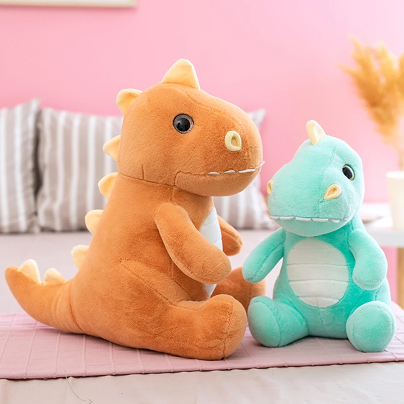 New Nice Dinosaur Plush Toy Soft Stuffed Cartoon Animal Dragon Doll Lovely Home Decor Baby Soothing Pillow Children Kids Gift | Игрушки и