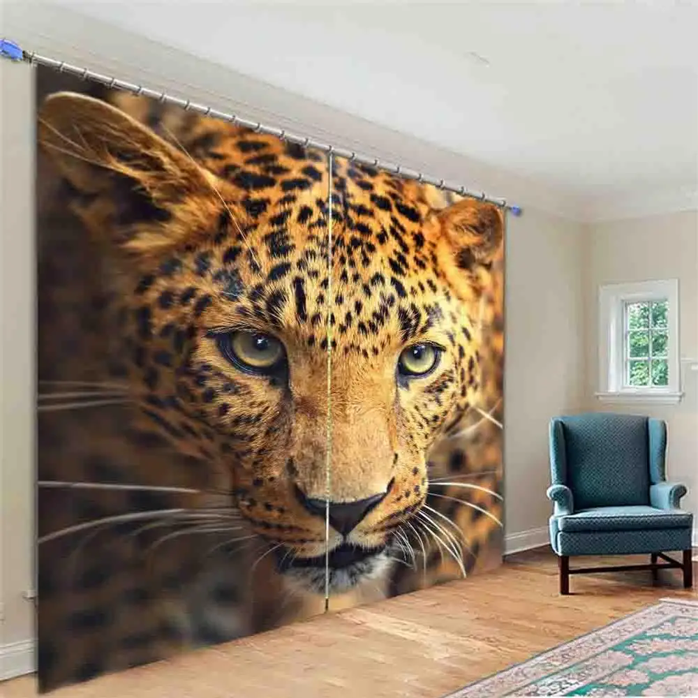 Детские затемняющие шторы в европейском стиле пользовательские 3D занавески с