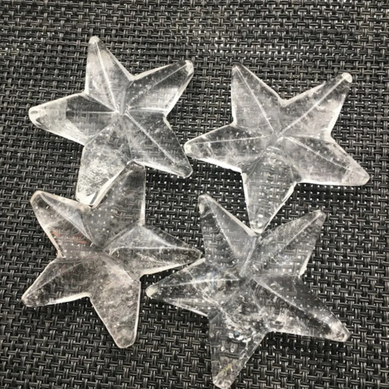 

Crystal Ornament Healing Quartz Natural Clear Quartz Crystal Star For Decoration for home Gift