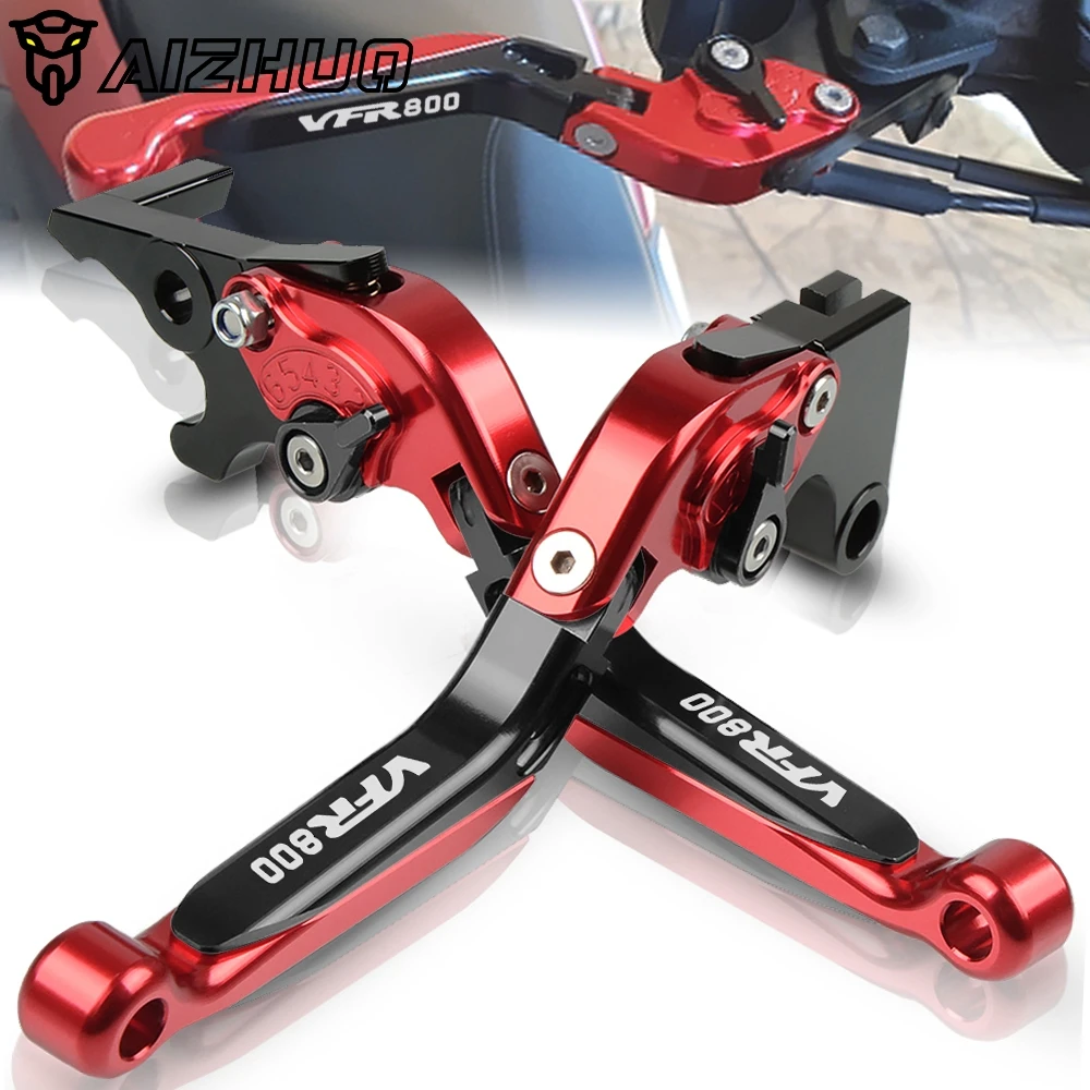 For Honda VFR800 VFR 800 F 2002-2015 2016 2017 2014 2013 Motorcycle Accessories Folding Extendable Brake Clutch Levers | Автомобили и