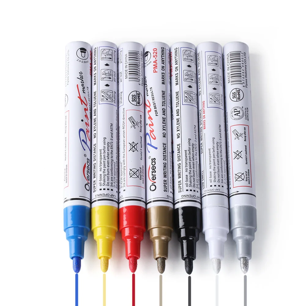 Car Pen Tyre Tires Paint Markers Marker for Kia KND-4 Spectra5 Spectra Rio5 Multi-S Amanti Opirus Magentis Borrego | Автомобили и