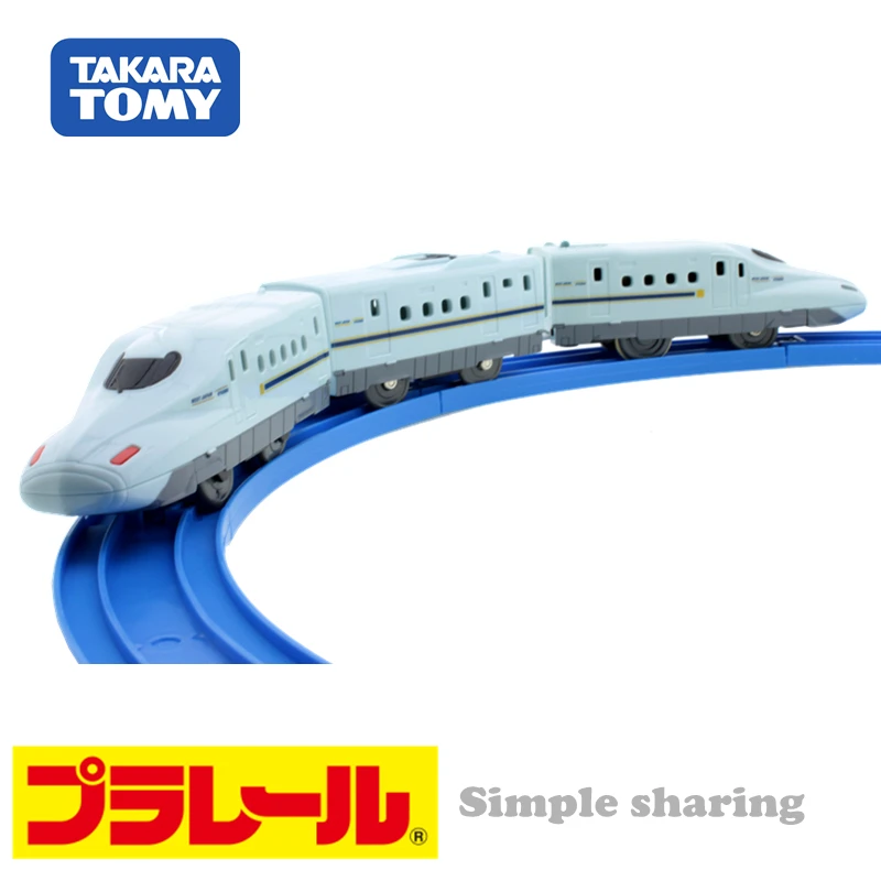 Takara Tomy Pla Rail Plarail S-04 N700 Shinkansen с светильник Mizuho Sakura Japan Railway Train Электрический