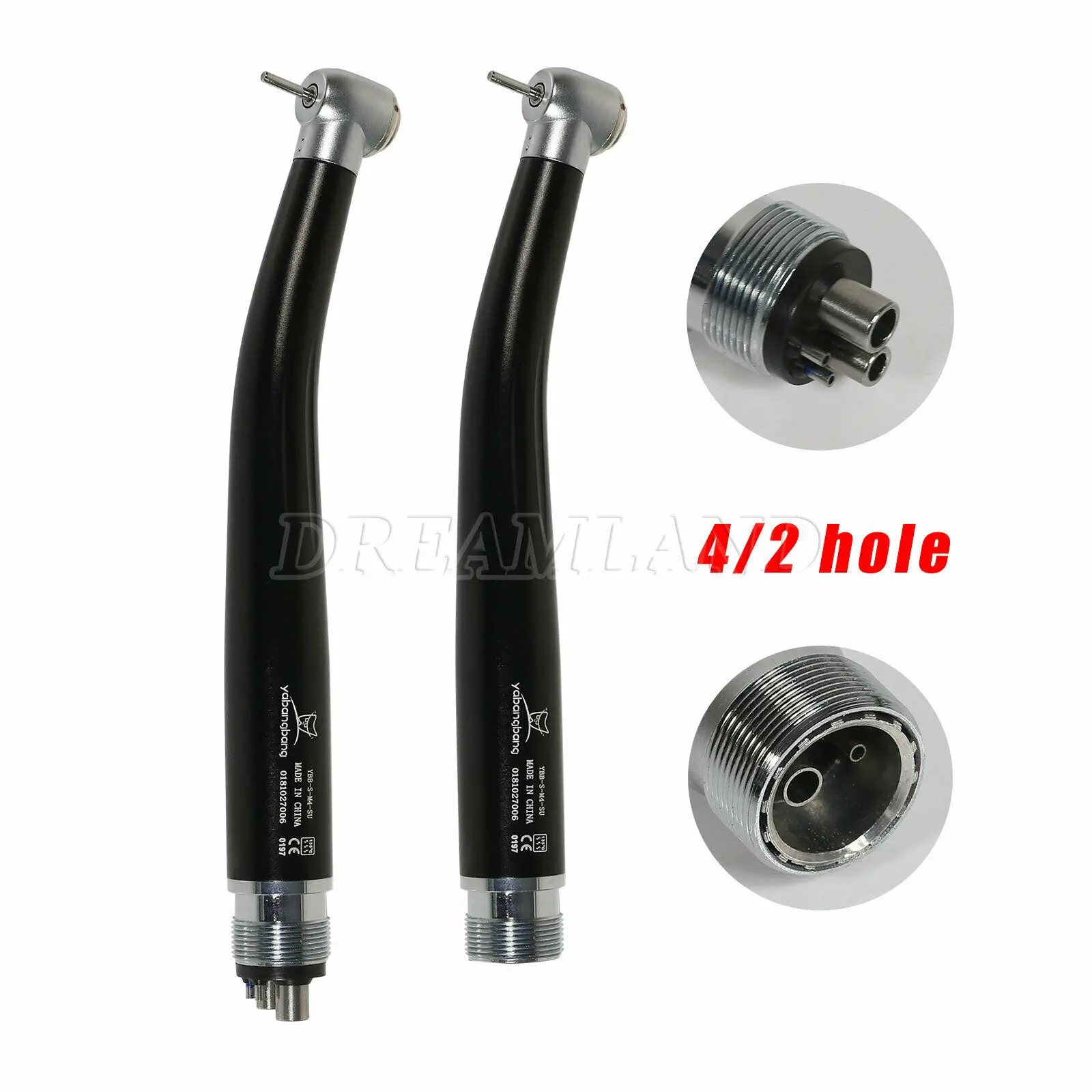 Стоматологический высокоскоростной Кнопка бормашины с двумя или 4 отверстиями 7