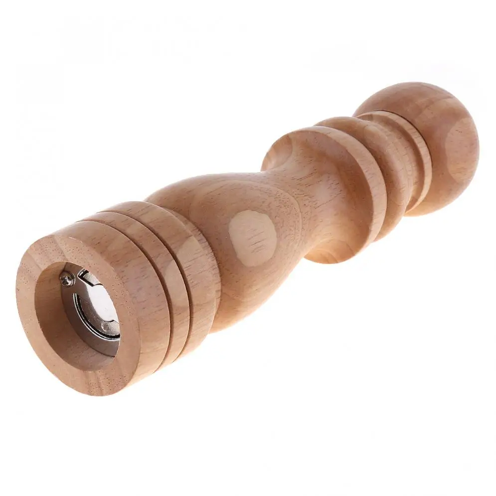 8 InchWooden соль мельница для перца мельницы специй движением руки дерево с Керамика