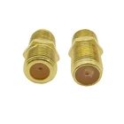 12 шт., прямой Переходник FF RG6 для коаксиального кабеля