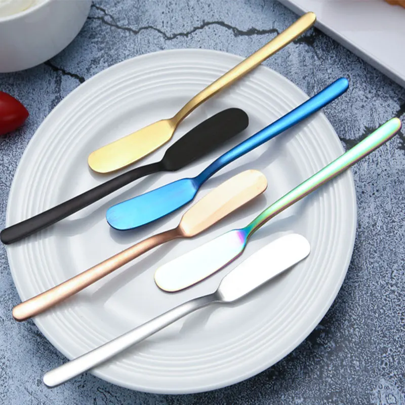 1 шт. Нержавеющая сталь нож для масла и сыра десертное варенье крем жидкого