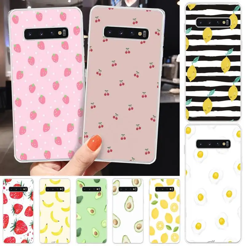 Ivits сладких фруктов чехлы для мобильного телефона из мягкого силикона чехол Samsung