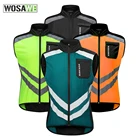 Жилет WOSAWE мужской, светоотражающий, ветрозащитный, для езды на горном велосипеде
