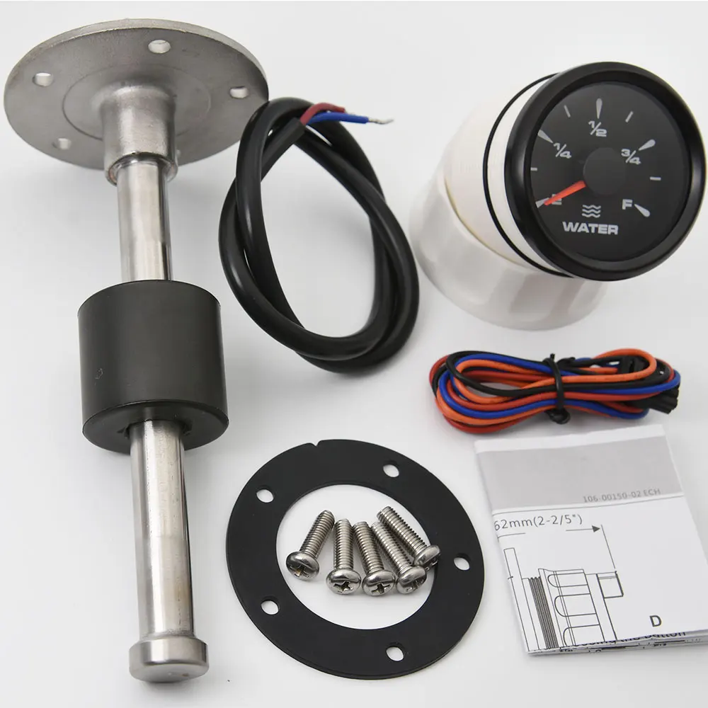 Водонепроницаемый УФ фильтр 52 мм с водоуказательный прибор 7 цветов Подсветка 0