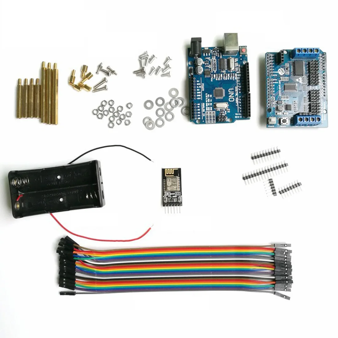 TP101 гусеничный робот Smart Car платформа DIY металлический Танк шасси комплект для