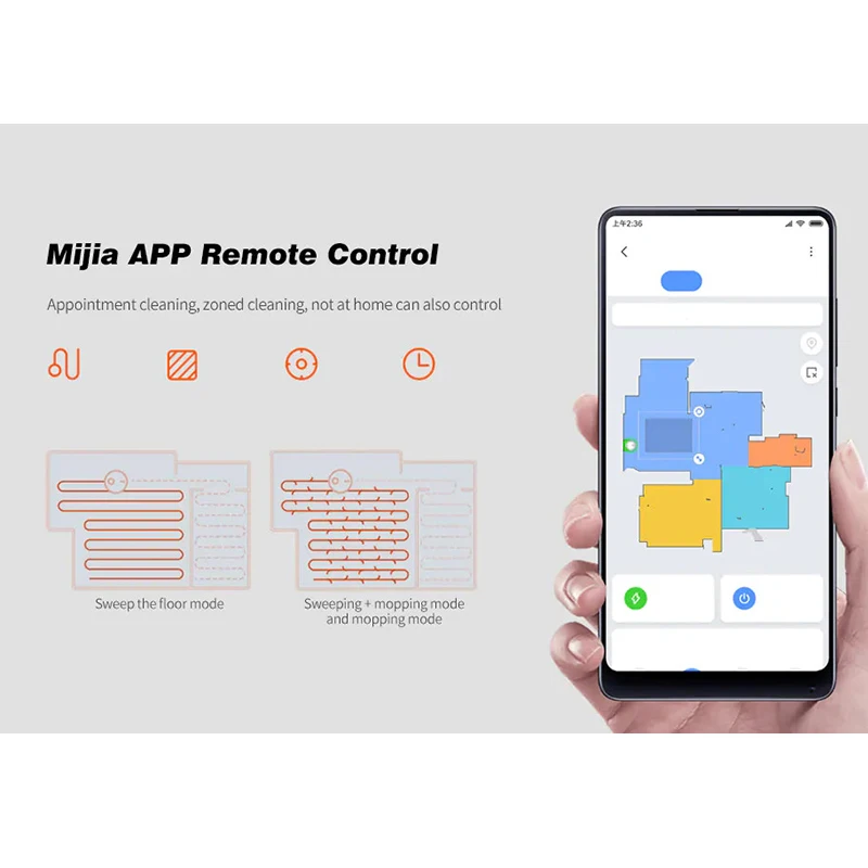 Xiaomi для уборки Mijia моющий робот-пылесос 2100Pa 360 градусов лазерный сканирующий СПД