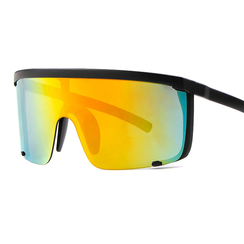 Негабаритная Защита от солнца солнцезащитные очки для женщин большой стиль