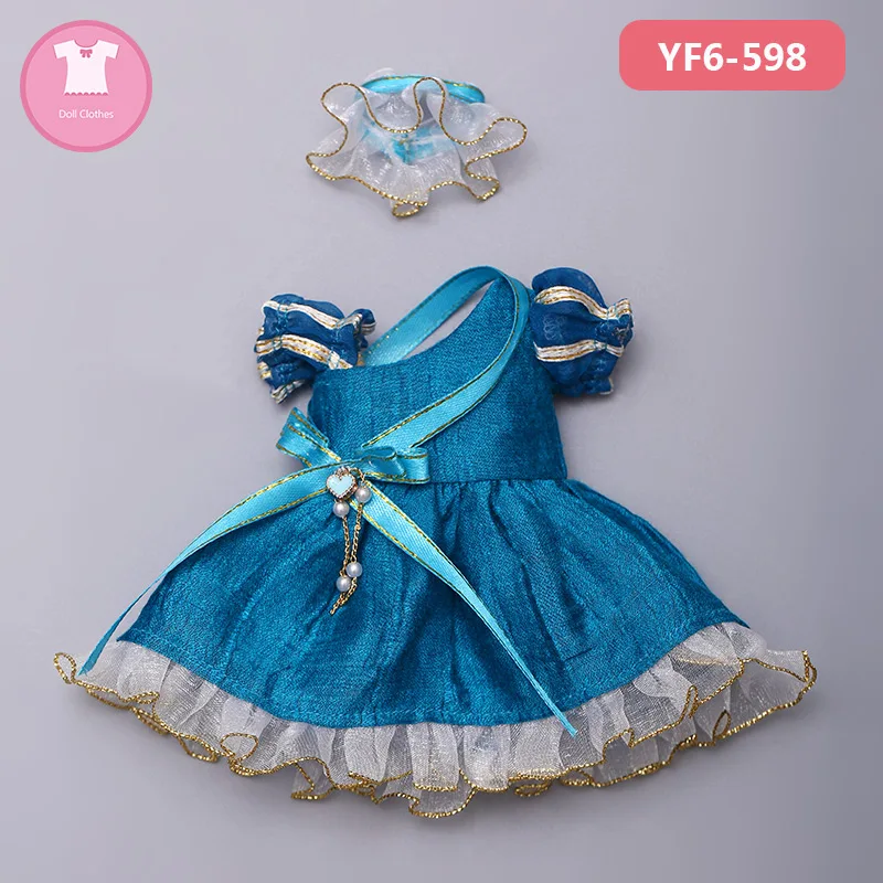1/6 BJD SD кукла одежда розовая или белая Сетчатая футболка и черные джинсы милые для Yosd тела куклы аксессуары - Цвет: YF6-598