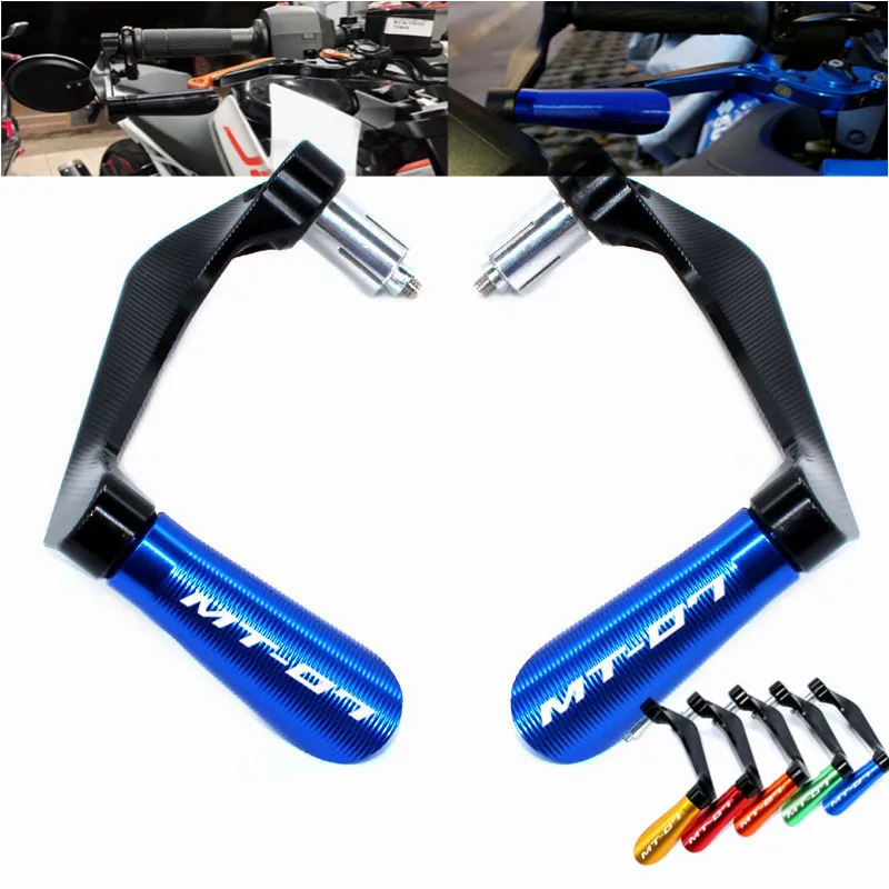 Для мотоцикла YAMAHA MT 07 MT07 FZ FZ07 7/8 &quot22 мм с ЧПУ ручки для руля защита тормозных