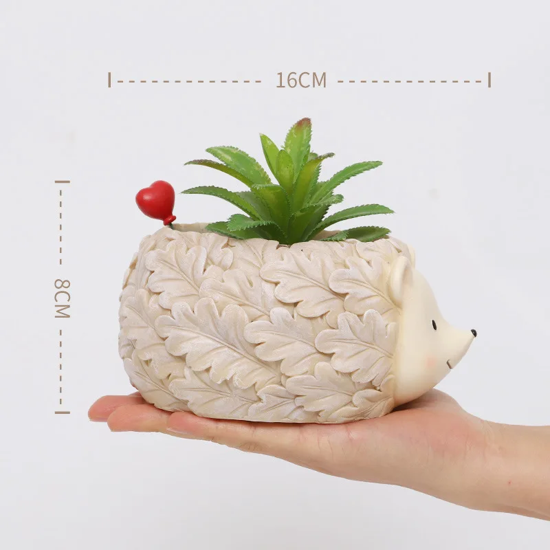 Цветочные горшки в виде животных горшок слона корги лисы кролика овцы суккулент