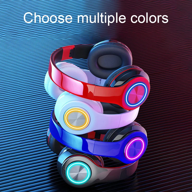 Caridite Беспроводной Bluetooth повязка Игры наушники для отдыха в ночном клубе