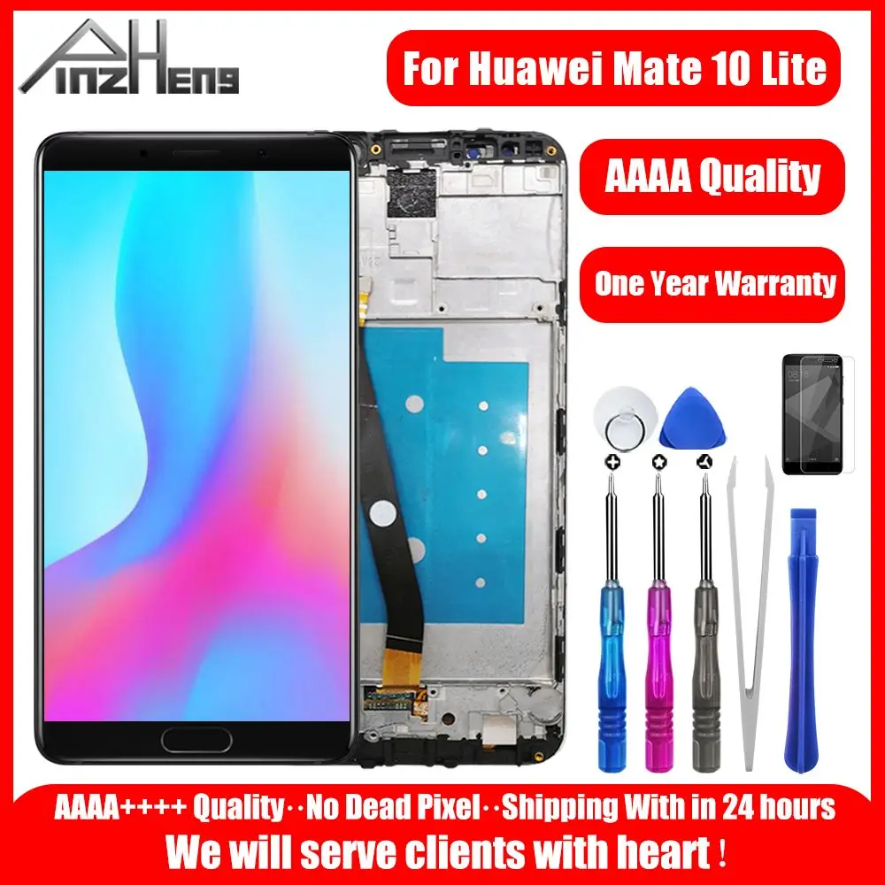Оригинальный ЖК-дисплей PINZHENG AAAA для huawei mate 10 Lite сенсорный экран дигитайзер Замена
