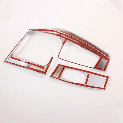 Хромированная панель переключения передач центральной консоли для BMW X3 X4 G01 G02 2018