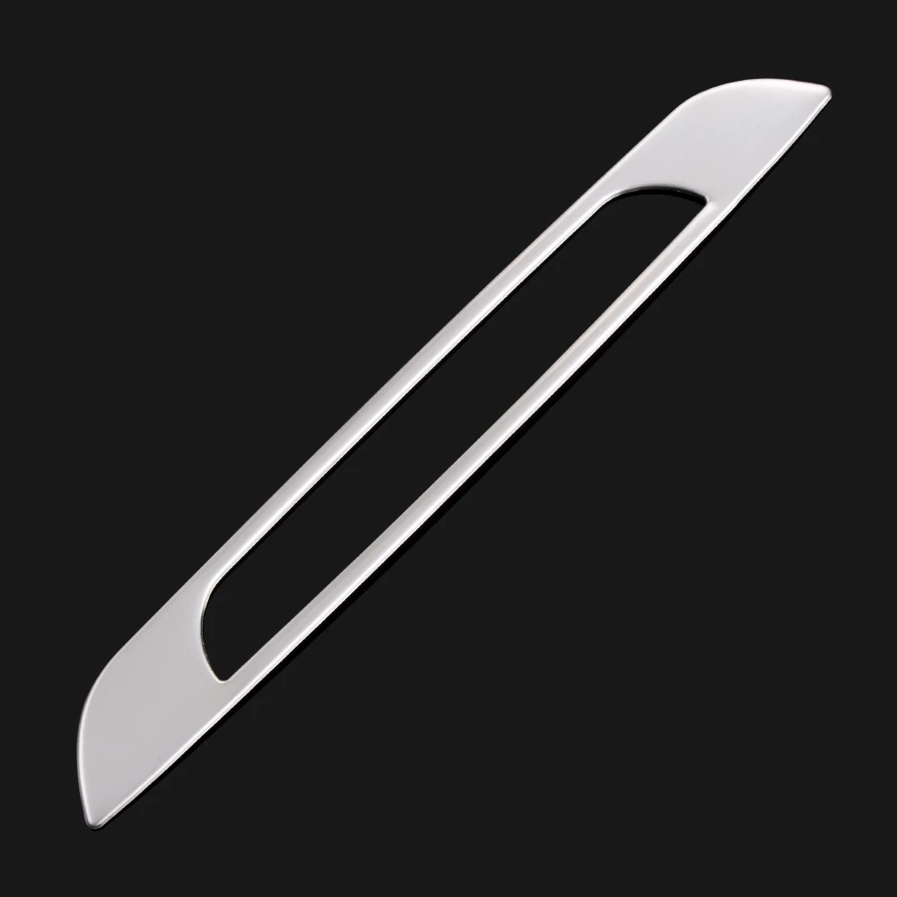 2018 г. Стайлинг автомобиля центральная консоль из нержавеющей стали с