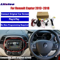 car rear view reverse camera for renault captur 2013 2014 2015 2016 2017 2018 accessories original screen auto parking cam