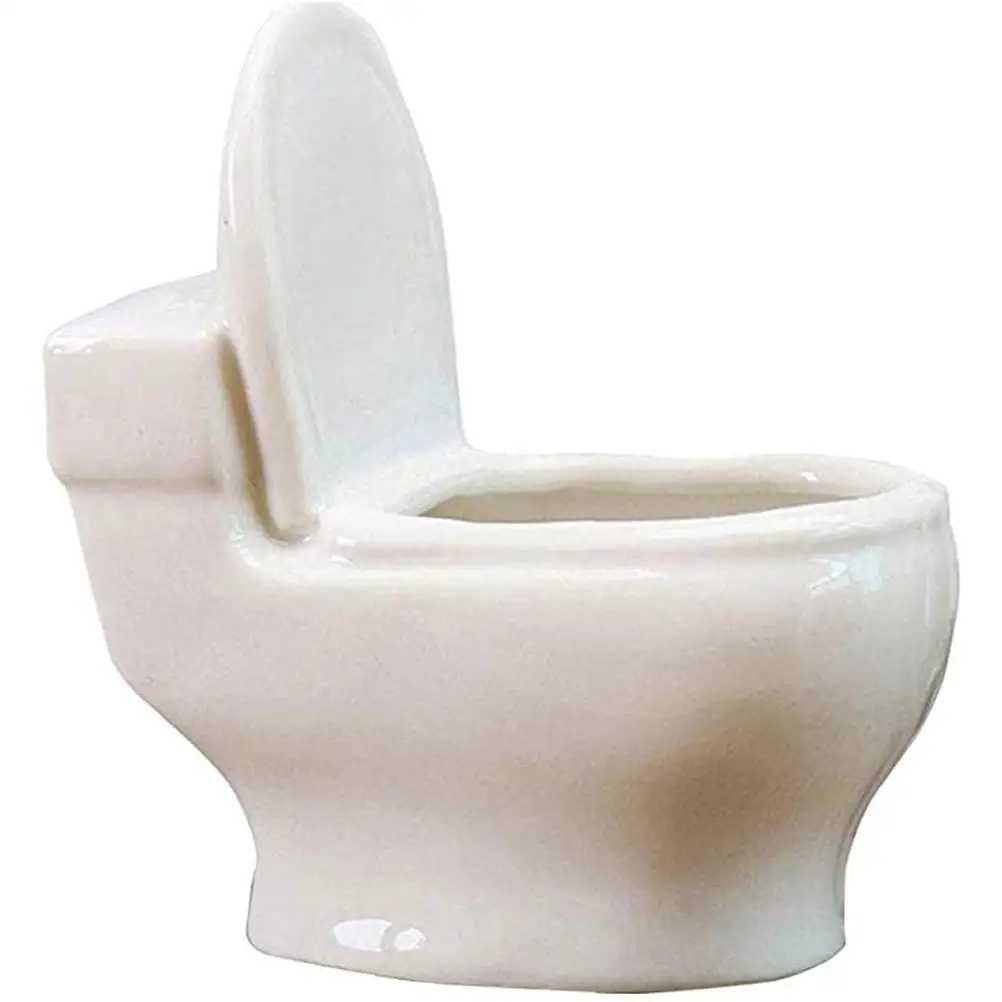 Керамический горшок для растений в туалете цветочный ваза суккулентов