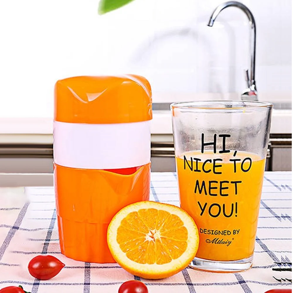 Бытовая портативная ручная Цитрусовая фруктовый сок соковыжималка машина