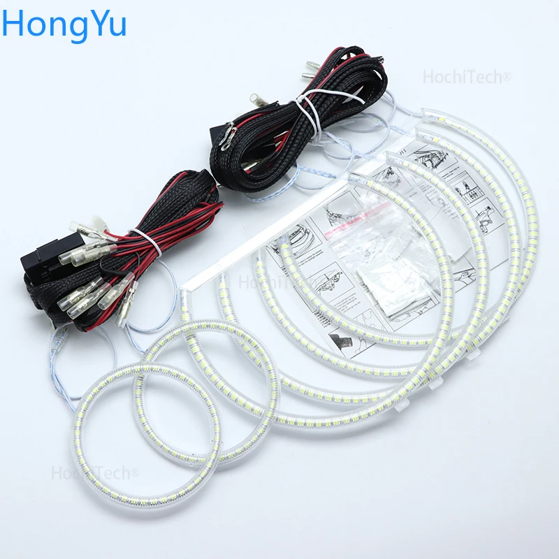 Для Dodge Challenger 2008 2009 2010 2011 2012 2013 2014 Smd комплект светодиодов глаза ангела отлично