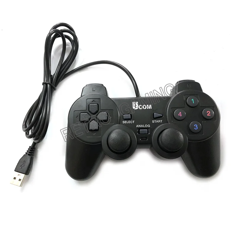 2 комплекта телевизионная игровая приставка Super 8000 в 1 с двумя USB джойстиками