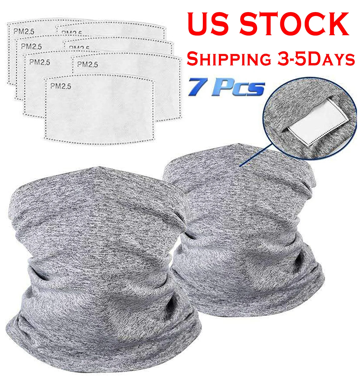 2 шт шеи гетры дышащая маска бандана для наружной защиты Моющиеся Многоразовые